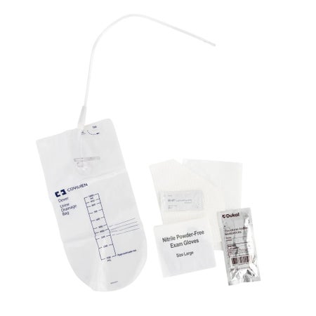Intermittent Catheter Tray Curity™ Closed System / Urethral 14 Fr. Without Balloon Vinyl