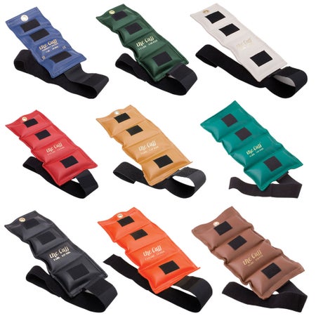 Weight Cuff Set 9 Piece Set / Adjustable Cuff Style The Cuff® Original Standard Set 1 lbs. / 1-1/2 lbs. / 2 lbs. / 2-1/2 lbs. / 3 lbs. / 4 lbs. / 5 lbs. / 7-1/2 lbs. / 10 lbs.