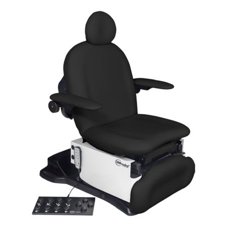 Powered Procedure Chair Power 4011P 18-1/2 to 37 Inch Height Range Steel Frame Onyx