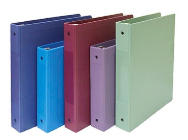 Binder 3 Ring Seafoam Green 375 Sheets Side Opening