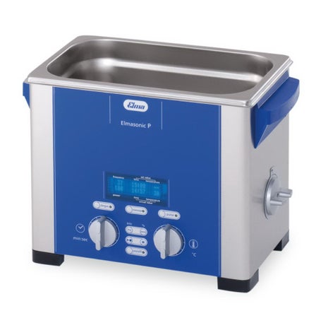 Ultrasonic Cleaner Elmasonic E Plus Series 2.75 Liter Maximum Capacity, 1.9 Liter Operating Capacity 100 X 137 X 240 mm
