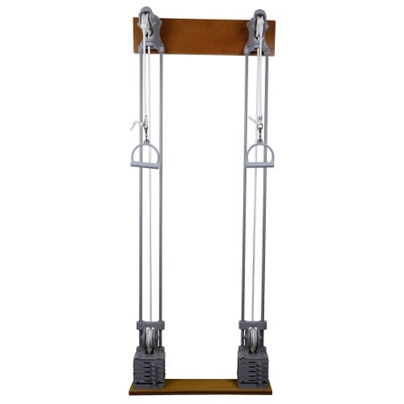 Chest Weight Pulley System Single Handle (Mid), Two Towers 8 X 9 X 27 Inch