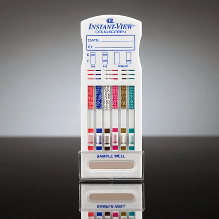 Drugs of Abuse Test Kit Instant-view® COC, THC 25 Tests CLIA Non-Waived