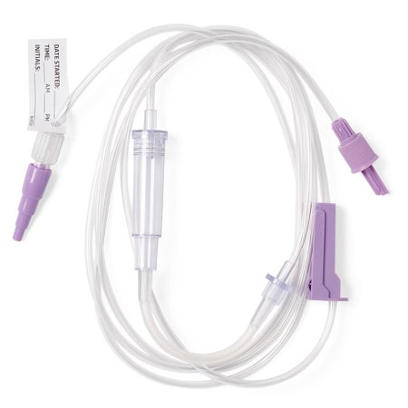 Enteral Feeding Pump Spike Set with ENFit™ Connector Medline EntraFlo ENFit™ Connector