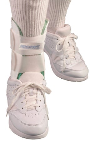 Ankle Support Air-Stirrup® Large Hook and Loop Strap Closure Right Ankle