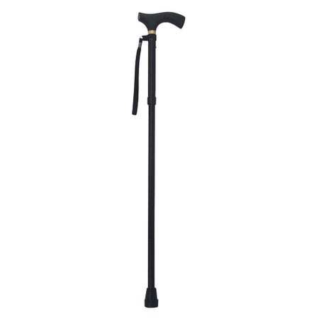 Folding Cane Switch Sticks® Aluminum 32 to 37 Inch Height Black