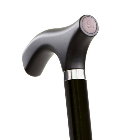 Folding Cane Switch Sticks® Aluminum 32 to 37 Inch Height Black