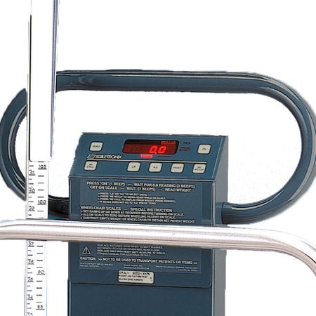 Physician Scale Scale-Tronix® Digital Display 1000 lbs. / 454 kg Capacity Battery Operated