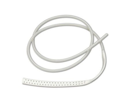 Wound Drain Tube Surgidyne® Flat Type With Trocar Flat Perforated Channel Type 10 Fr. Size Sterile