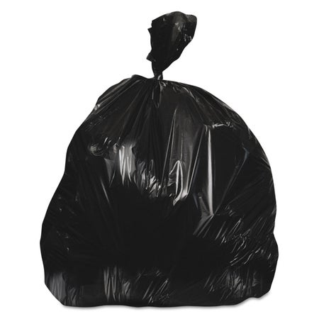 Trash Bag Heritage™ 60 gal. 22 Mic. 38 X 60 Inch Black Heavy Duty Star Seal Bottom Coreless Roll
