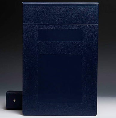 Binder Titan 3 Ring Navy Blue 300 Sheets Top Opening