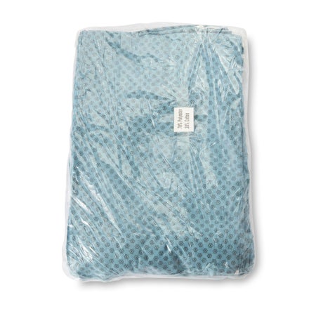 Patient Exam Gown One Size Fits Most Blue / White Print Reusable
