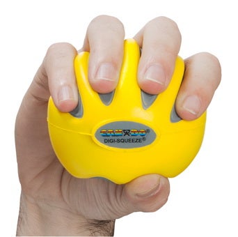 Hand Exerciser CanDo® Digi-Squeeze® Small Yellow X-Light