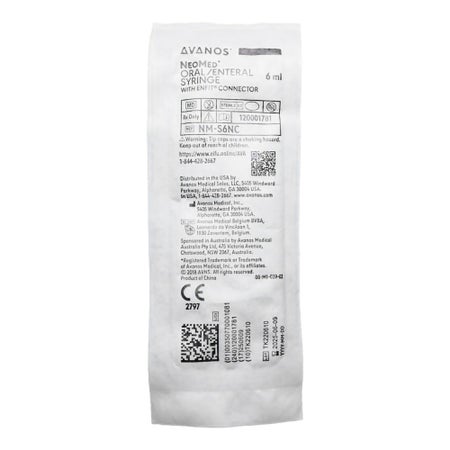 Enteral / Oral Syringe NeoMed® 6 mL Enfit Tip Without Safety