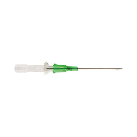 Peripheral IV Catheter Optiva® 24 Gauge 3/4 Inch Polyurethane Straight Hub Non Blood Control Non-Safety