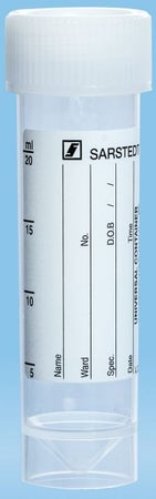 Centrifuge Tube Plain 25 mL Screw Cap Polypropylene Tube