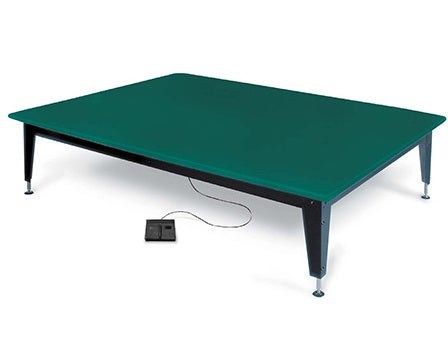 Series 1427 Hi-Lo Mat Platform Table 72 W X 96 L Inch 20 to 30 Inch Height Range 750 lbs. Weight Capacity