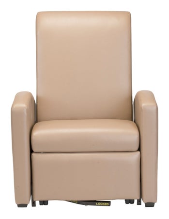Treatment Recliner Augustine Steel Gray Casters