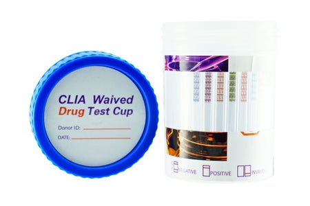 Drugs of Abuse Test Kit BZO, COC, mAMP/MET, OPI2000, THC 25 Tests CLIA Waived