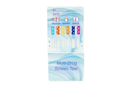 Drugs of Abuse Test Kit BZO, COC, mAMP/MET, OPI2000, THC 25 Tests CLIA Waived