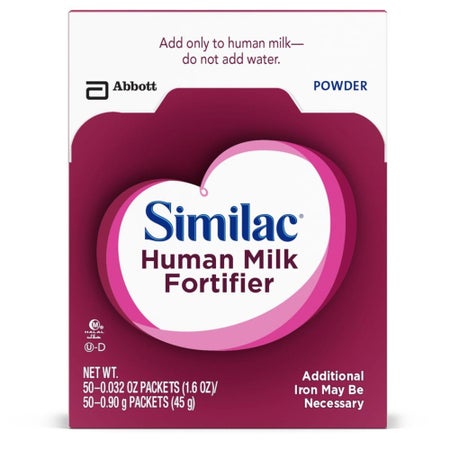 Human Milk Fortifier Similac® Unflavored 5 mL Individual Packet Concentrate Milk-Based