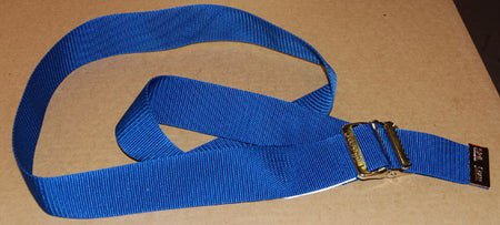 Gait Belt EZ Clean 60 Inch Length Orange Polyurethane Coated Webbing