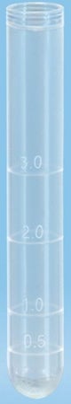 Test Tube Plain 5 mL Snap Cap Polypropylene Tube