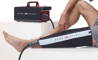 Compression Pump Knee Wrap With Active Temperature Therapy Game Ready® Knee One Size Fits Most