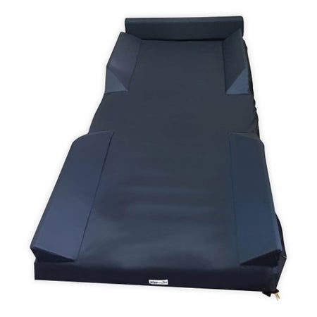 Raised Rail Mattress Overlay Protekt® Air Raised Perimeter Type 36 W X 80 D X 9 H Inch For 36 Inch Wide Air Mattresses