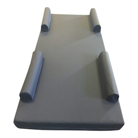 Raised Rail Mattress Overlay Protekt® Raised Perimeter Type 36 W X 80 D X 9 H Inch For Foam Mattresses