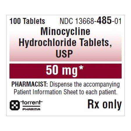 Minocycline HCl 50 mg Tablet 100 Tablets