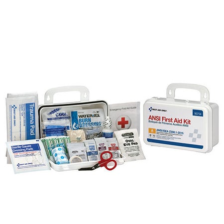 First Aid Kit ANSI A 10 Person Plastic Case