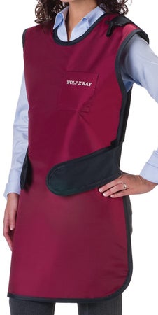 X-Ray Apron Royal Blue Easy Wrap Style Large