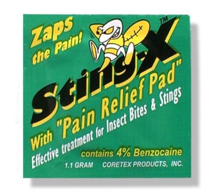 Sting and Bite Relief Benzocaine Sting X® Towelette