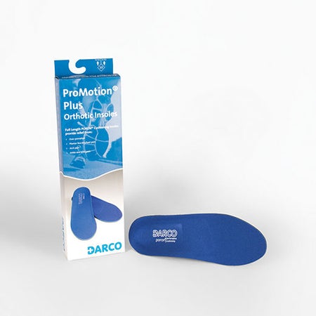 Orthotic Insole DARCO ProMotion® Plus EVA / Polyester / Polypropylene / Poron® Women 12 to 12.5 / Men 10 to 10.5 Black / Blue