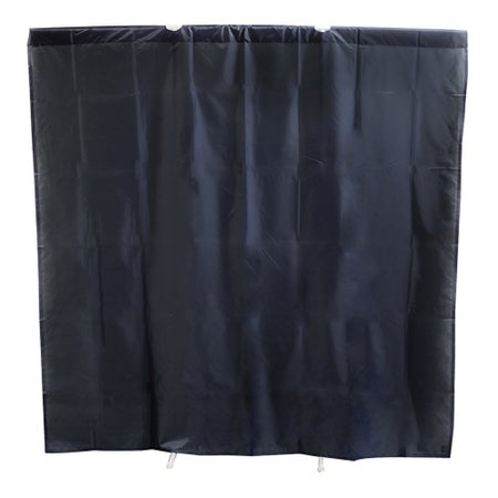 Portable Room Divider Port-A-Wall 70 X 72 Inch Freestanding Dark Blue Polyester / PVC