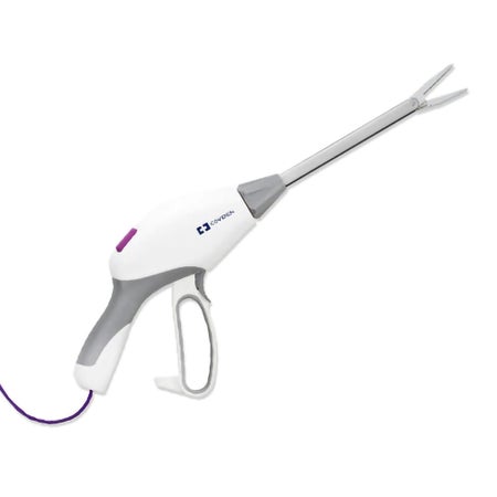 Laparoscopic Sealer / Divider Ligasure Impact™ Coated Stainless Steel Sterile 34 mm Cut Length / 36 mm Seal Length 14° Curved Tip Disposable