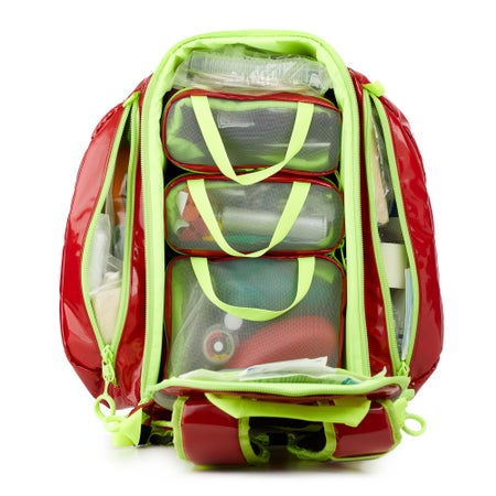 EMS AED Backpack G3 Quicklook AED Blue Urethane-Coated Tarpaulin 19 X 18 X 8 Inch
