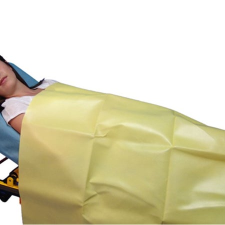Emergency Blanket Taylor™ Healthcare Products 60 X 90 Inch Nonwoven Polypropylene / Laminated Polyethylene