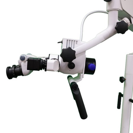 Seiler ENT Microscope 0 to 220° Inclinable Straight Binocular Head 250 mm 96 to 264VAC Floor Mount