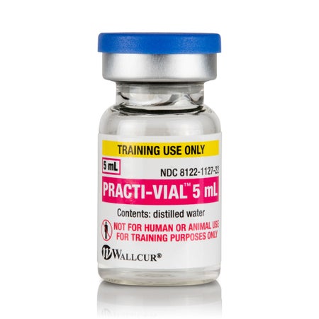 Clinical Training Medication Practi-5 mL Vial™ Liquid Vial 5 mL