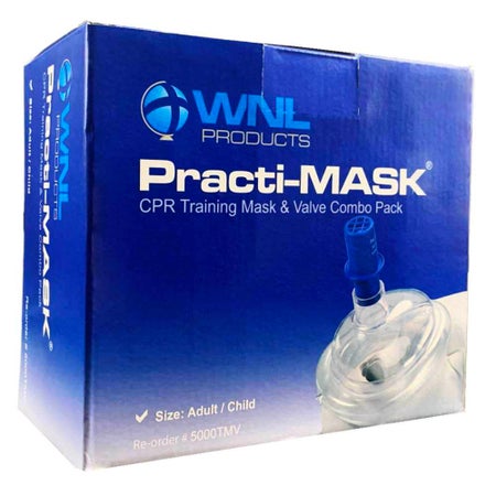 CPR Trainer with Training Valve Combo Practi-MASK® Adult / Child