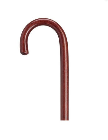 Round Handle Cane Harvy® Wood 36 Inch Height Mahogany