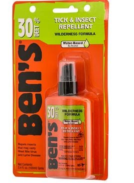 Insect Repellent DEET Ben's® Topical Liquid 4 oz. Bottle
