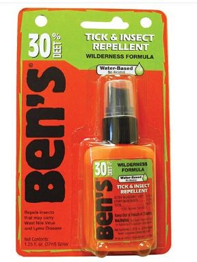 Insect Repellent DEET Ben's® Topical Liquid 1.25 oz. Bottle