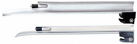 Laryngoscope Blade MACO Miller Type LED Light Adult Sterile