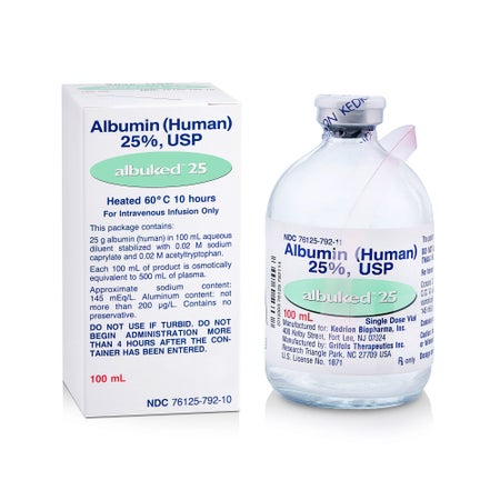 Albuked™ 25 Albumin (Human) 25% Injection 100 mL
