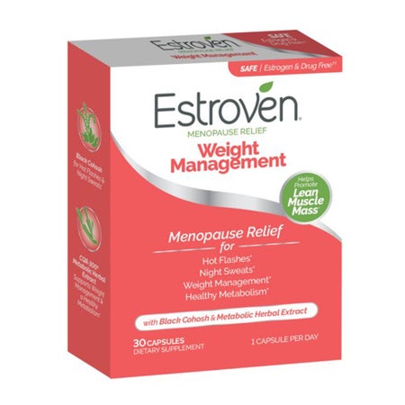 Dietary Supplement Estroven® Black Cohosh Root Extract 40 mg Strength Capsule 30 per Box