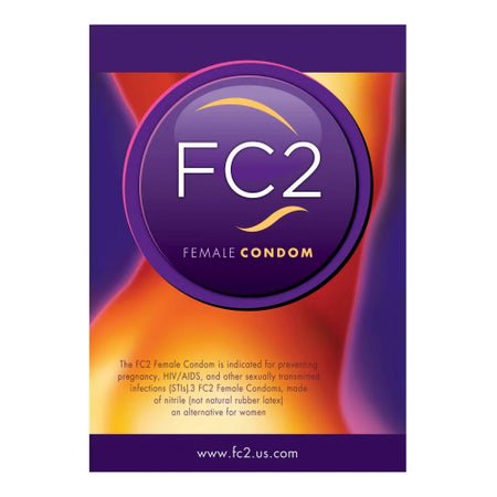 Female Condom FC2 Female Condom® Lubricated 12 per Box