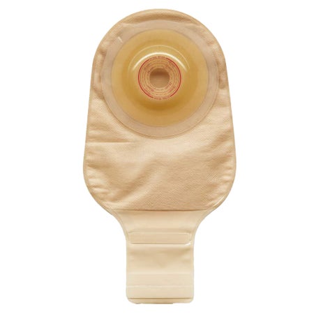 Ostomy Pouch Esteem® + Flex One-Piece System Convex V2, Pre-Cut 1 Inch Stoma Drainable